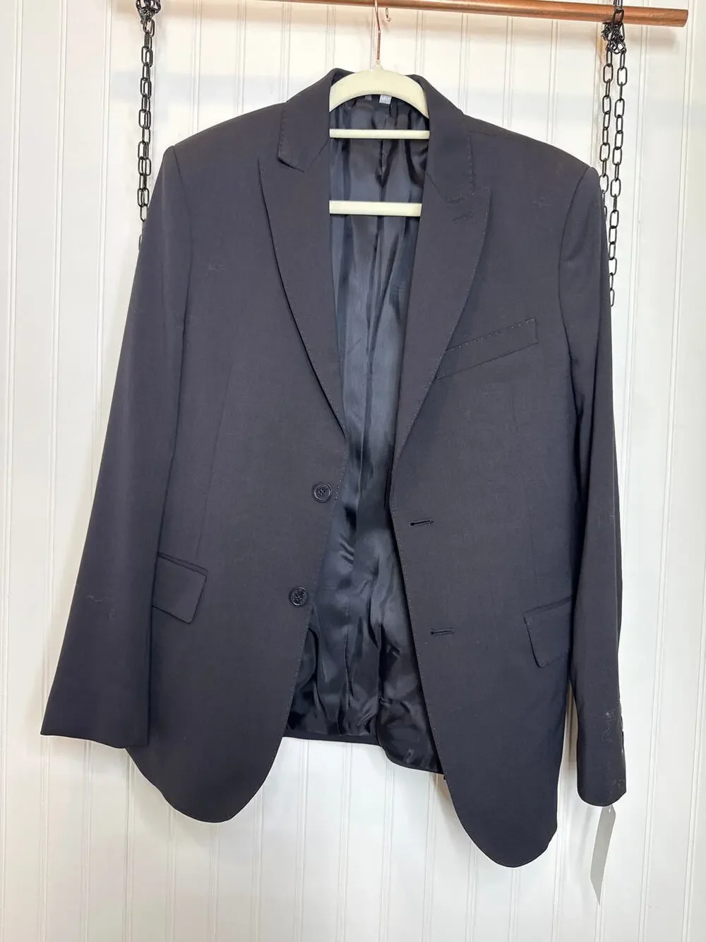 NWT Tod’s Mens Navy Blue Wool Blazer Single Breasted Sports Formal Suit Size 48